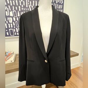 Like New J Crew Women’s Suit Blazer - 16 - Black
